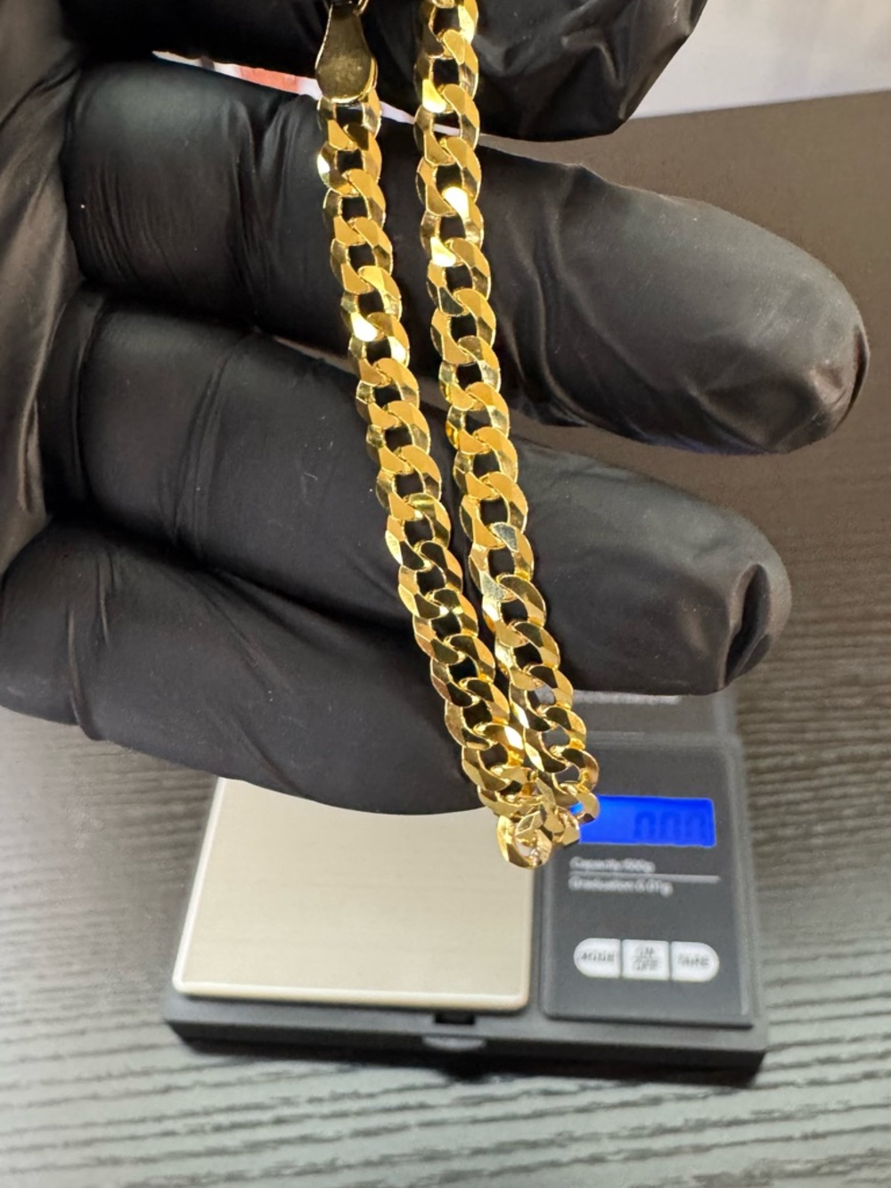 5mm 7 inch 14k Vermeil Gold Over 925 Sterling Silver Cuban Bracelet